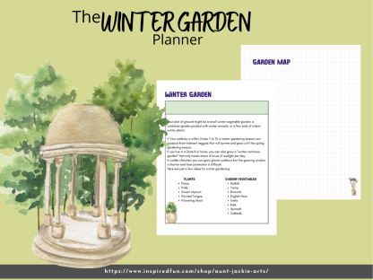 Winter Garden PLANNER, US Letter, 20 Pages, Seasonal Planner, Quarterly Tasks, Weekly Tasks, Garden Layout, Ideas - US Letter - Image 4