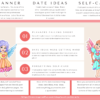 Cupid's Day PLANNER, 30 Daily, 4 Weekly Layouts, 1 Monthly Layout,Printable Templates, US Letter, Cupid Valentine's Day, Date Night Planner - Image 5