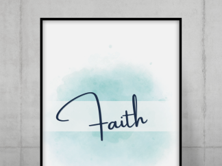 Faith - One Little Word