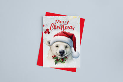 Polar Bear Christmas Card