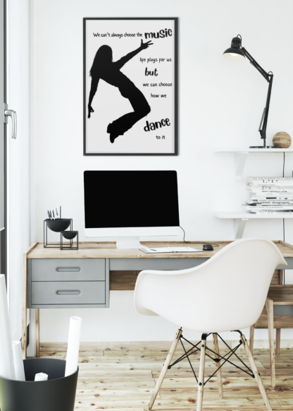 The Music Life Plays Poster Mockup