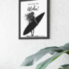 Just Livin My Aloha Poster Mockup