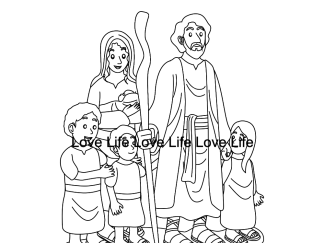 30 Different Coloring Pages of Moses, Instant Download, Svg, png, jpg and pdf