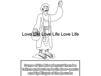 30 Religious Moses with Religious Sayings - Coloring Pages - Instant Download, svg, png, jpeg, pdf
