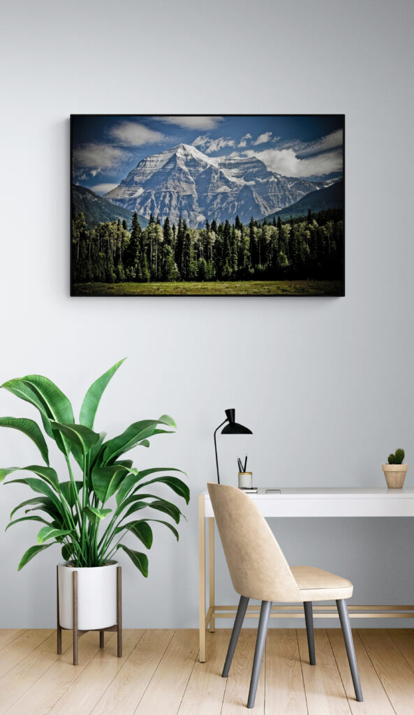 Feng Shui Wall Art - Mountain, Wall Art For Living Room & Study Room or Bedroom, Feng Shui for Stability and Strength - Image 3