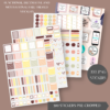 BUJO STYLE Self-Care Planner and Journal Bundle with Daily Prompts. Printable Planner Undated in US Letter , A4, A5 size - Image 7