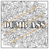 Adult Colouring - Not So Naughty Words printable digital download for grownups colouring pages book cuss words swear words - Image 3