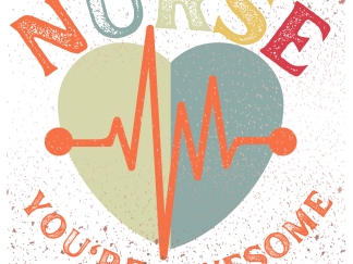 Nurse You're Awesome, PNG, JPEG and PDF gift for nurses/nursing students