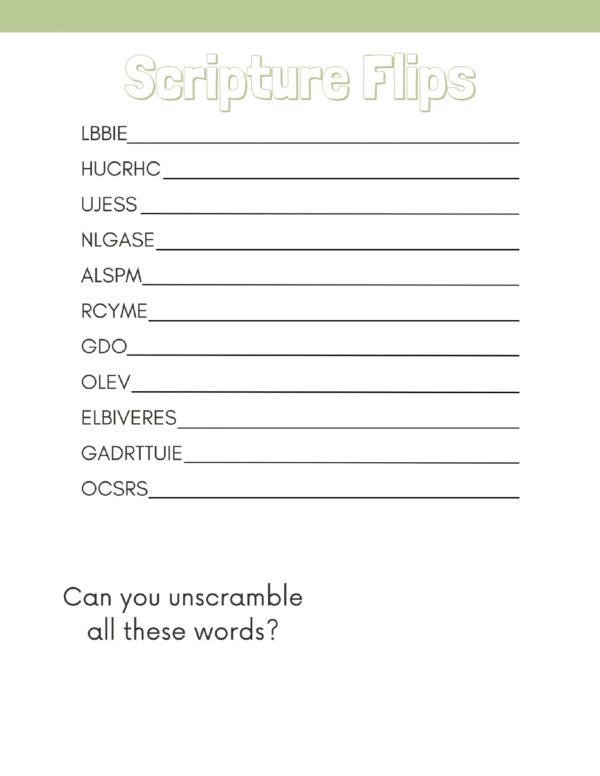 Bible Game Printable Bundle - Image 18
