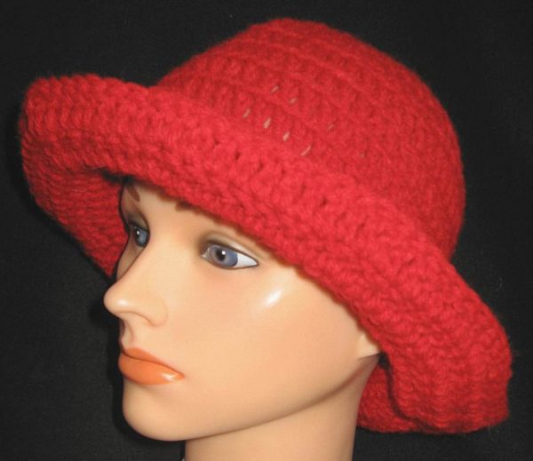 Red Bucket Hat