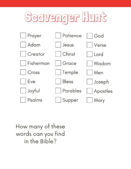 Bible Game Printable Bundle - Image 5