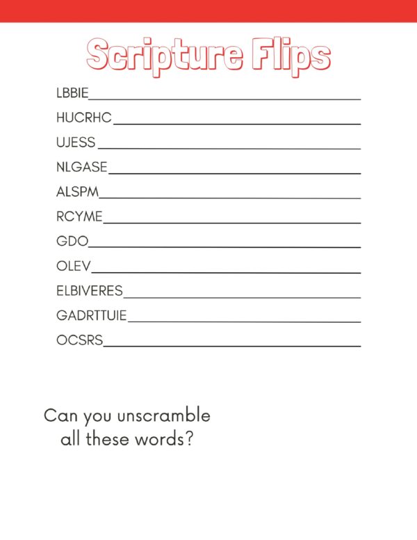 Bible Game Printable Bundle - Image 6