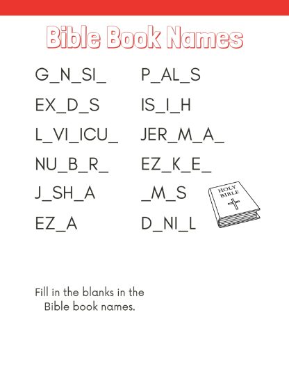 Bible Game Printable Bundle - Image 7