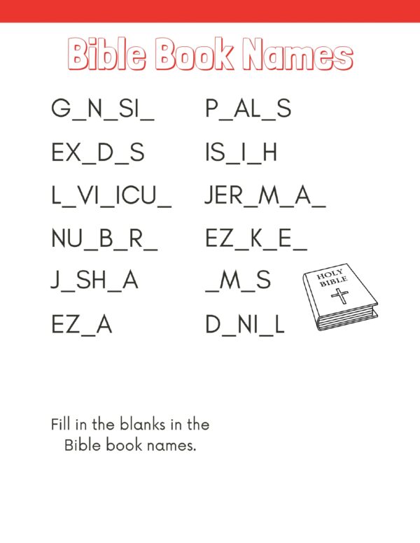 Bible Game Printable Bundle - Image 7