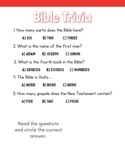 Bible Game Printable Bundle - Image 8
