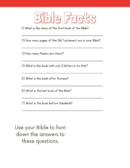 Bible Game Printable Bundle - Image 13