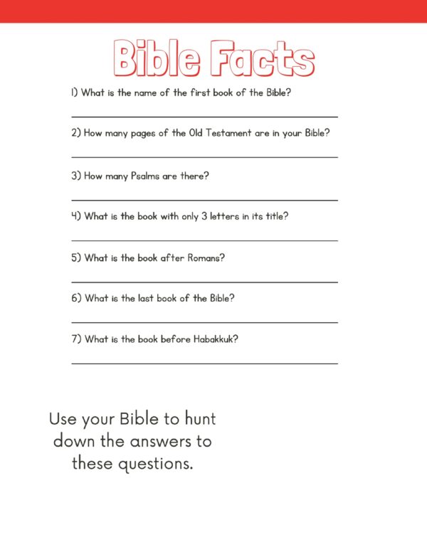 Bible Game Printable Bundle - Image 13
