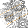 aMazing Adult Affirmations Flora and Fauna printable digital download for grownups colouring pages book - Image 2