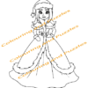 Children's Colouring book Princesses printable digital download for kids colouring pages - Image 5