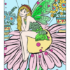 aMazing Adult colouring Flower Fairies printable digital download for grownups colouring pages book - Image 9