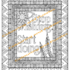 aMazing Adult Affirmations Flora and Fauna printable digital download for grownups colouring pages book - Image 5