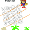 Kid's Pirate Activity kit drawing printable digital download for children activity book colouring puzzles educational - Image 6