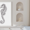 Sea Horse Wall Art
