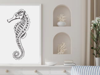 Sea Horse Wall Art