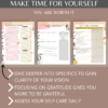 BUJO STYLE Self-Care Planner and Journal Bundle with Daily Prompts. Printable Planner Undated in US Letter , A4, A5 size - Image 9
