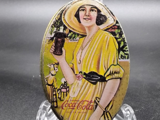 Coca cola sewing kit advertising giveaway.