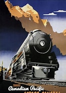 Railroad art Train illustration Railway history Train station