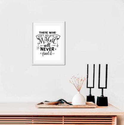 Decorative wall art hanging picture print at home art to frame either black or colour portrait format - Image 5