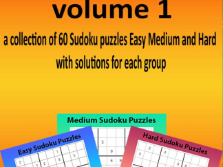 Amazing Sudoku volume 1 printable digital download puzzle book