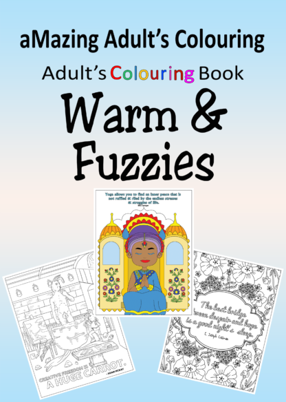 aMazing Adult Colouring Fun and Fabulous - 40 Designs affirmations and quotes printable digital download for grownups colouring pages - Image 7