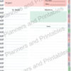 College Planner digital download hyperlink pages undated Goodnotes girl female student academic - Image 8