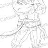 Adult Colouring Yo Ho Pirates - Image 4