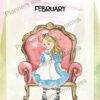 Alice in Wonderland themed Goal Planner 55 pages undated digital download print at home - Image 12