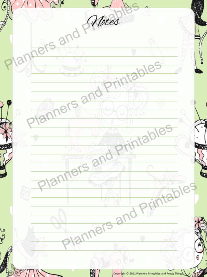 Sewing Project Planner 30 pages digital download print at home - Image 7