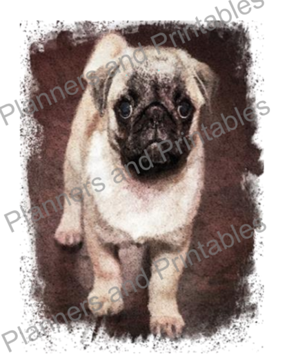 Set of 5 Dog Printable Bookmarks home printable PDF instant download - Image 7