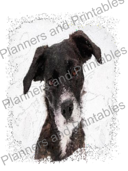 Set of 5 Dog Printable Bookmarks home printable PDF instant download - Image 9