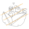 Children's Colouring book Cute Parrots printable digital download for kids colouring pages - Image 9
