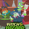 Children's Colouring book Witches and Wizards digital download for kids colouring pages