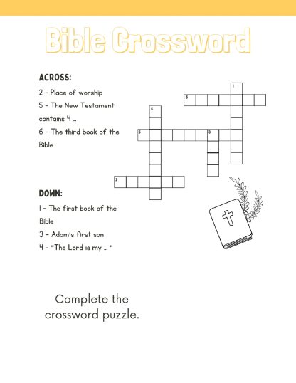 Bible Game Printable Bundle - Image 24