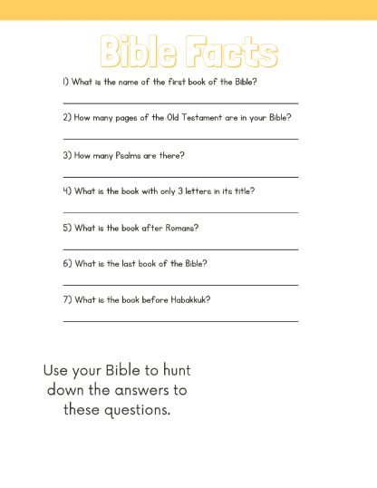 Bible Game Printable Bundle - Image 25