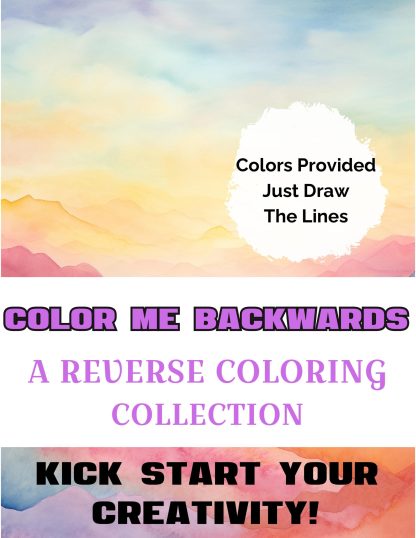 Color Me Backwards: A Reverse Coloring Collection/Digital Download - Image 2