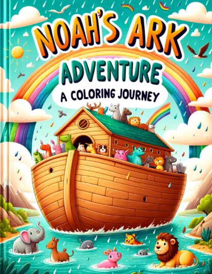 Noah's Ark Adventure. A Coloring Journey Digital Download - Image 6