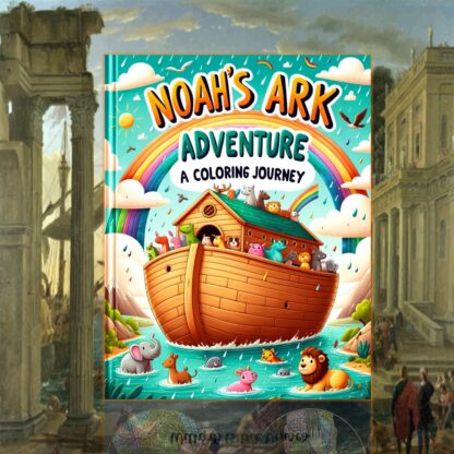 Noah's Ark Adventure. A Coloring Journey Digital Download