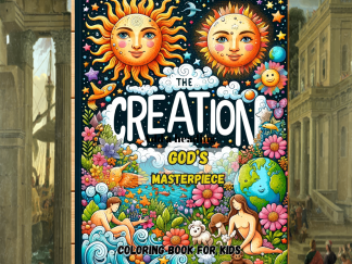 The Creation-God's Masterpiece Coloring Pages/DIGITAL DOWNLOAD!