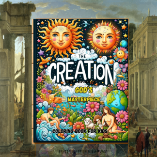 The Creation-God's Masterpiece Coloring Pages/DIGITAL DOWNLOAD!